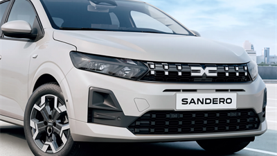 Sandero citadine face avant 
