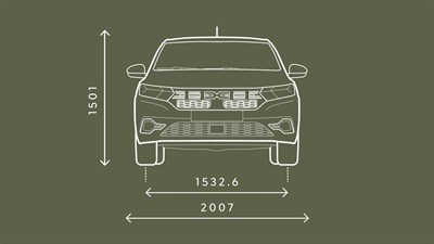 Logan dimensions face avant