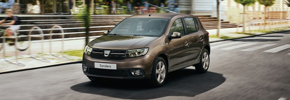 Dacia Sandero en route