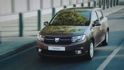 Dacia Sandero en route